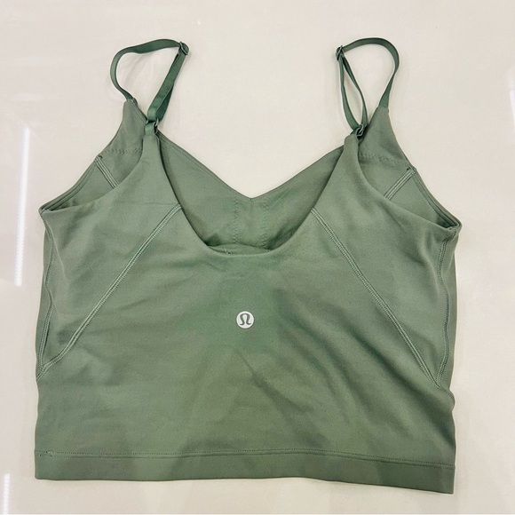 Lululemon Align Cropped Cami Tank Top *Light Support, C/D Cup
Grey Eucalyptus - Picture 6 of 7